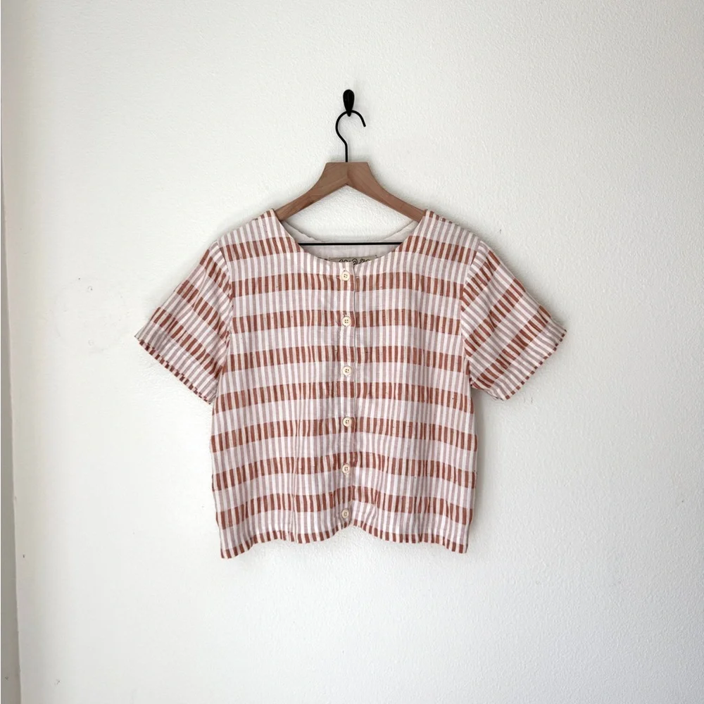 Ace & Jig Ollie tee in Chalk - medium -NWT - Picture 1 of 5